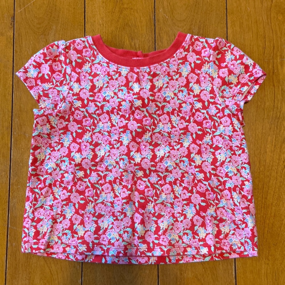 Janie and Jack floral top, size 10